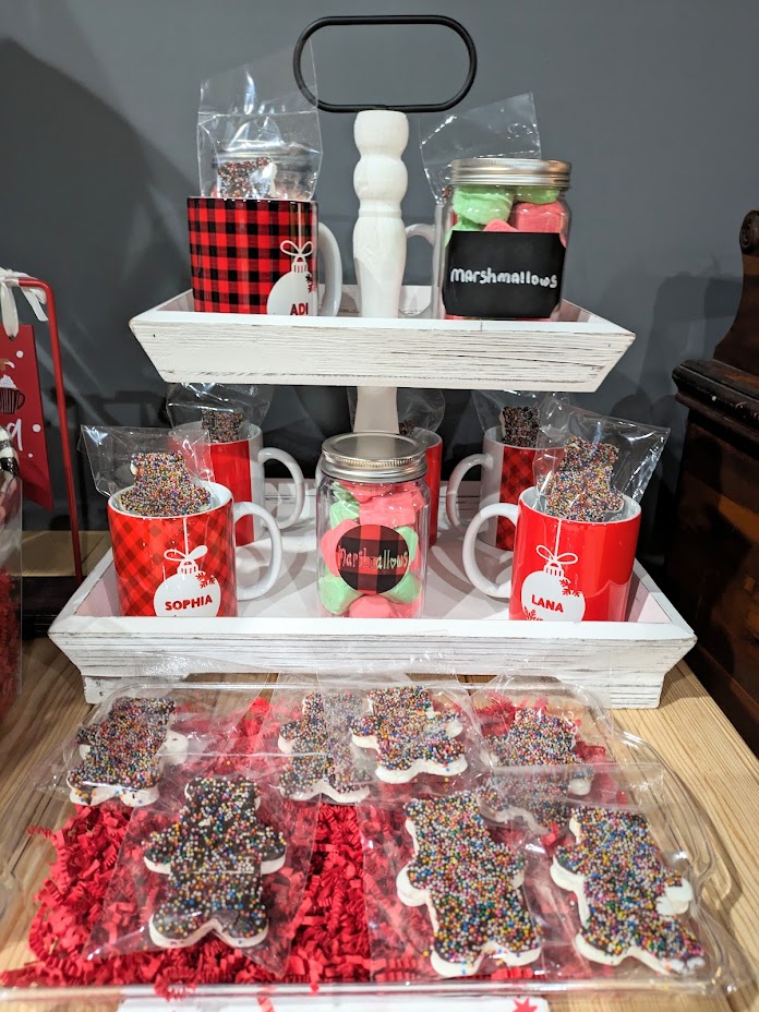Hot Chocolate Bar Add Ons in Teepee Party