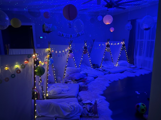 sleepover teepee rentals