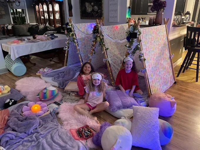 birthday party sleepover McDonough